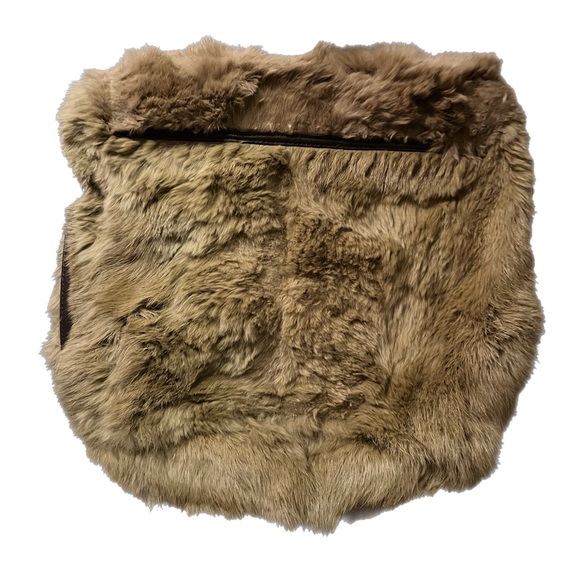 🚫SOLD🚫 Vintage Juicy Couture Fur & Leather Crossbody Messenger Bag - Picture 4 of 8